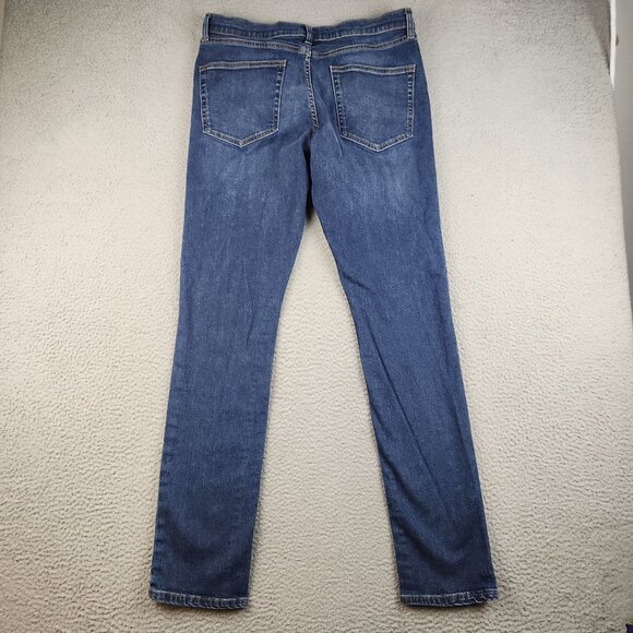 Goodthreads Denim Pants Comfort Stretch Slim Fit Skinny Jeans Dark Size 33x34 - Picture 2 of 10